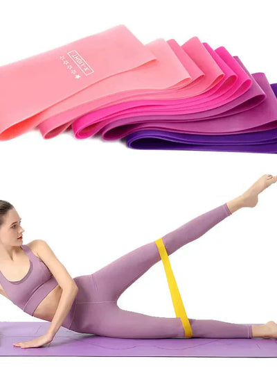 Bandes élastiques — 5 niveaux de résistance colorés