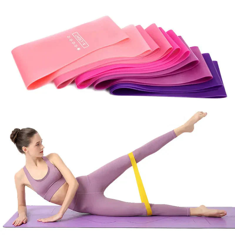 Bandes élastiques — 5 niveaux de résistance colorés