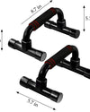 Barres de pompes — angle ergonomique pour les poignets