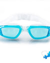 Lunettes de natation — coloris bleu clair