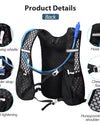 Gilet d'hydratation trail running respirant — sac à dos léger pour course et vélo