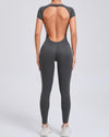 Body gainant — détail dos ouvert et maintien