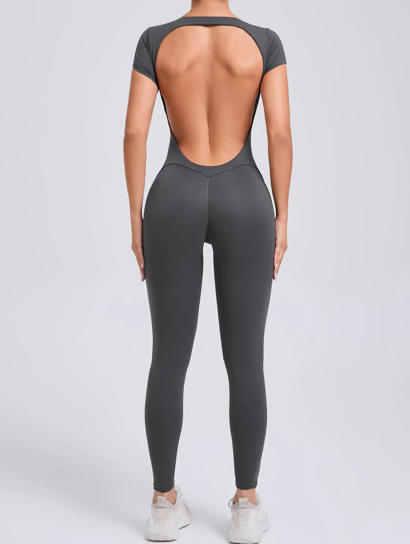 Body gainant — détail dos ouvert et maintien