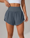 Short taille haute sport femme — vue principale