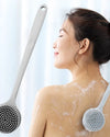 Brosse exfoliante — long manche pour atteindre le dos