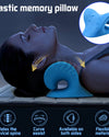 Oreiller cervical — coloris disponibles bleu, noir, rose