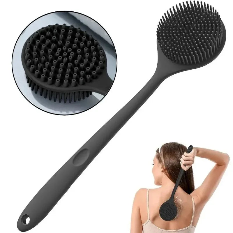 Brosse exfoliante — double face picots et lisse