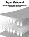 Tapis yoga — épaisseur 4mm et structure alvéolaire