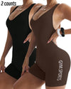Combinaison sans bretelles — détail tissu stretch