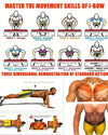 Planche de pompes multifonction pliable — 10 positions pour un entraînement complet du haut du corps
