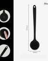 Brosse de douche exfoliante en silicone souple — gommage dos et corps à long manche
